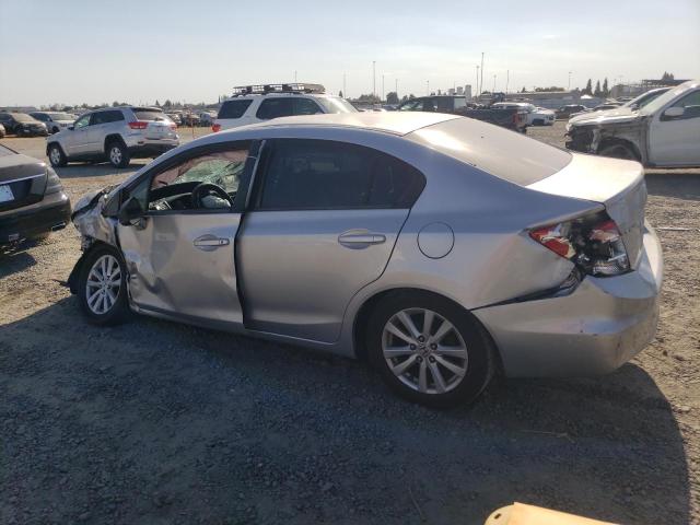 19XFB2F8XCE322976 - 2012 HONDA CIVIC EX SILVER photo 2