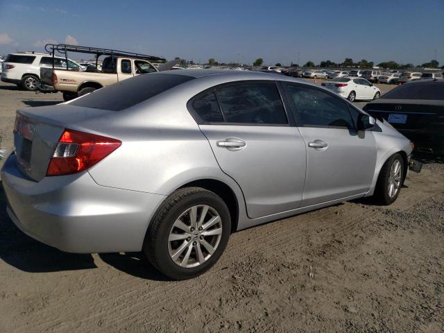 19XFB2F8XCE322976 - 2012 HONDA CIVIC EX SILVER photo 3