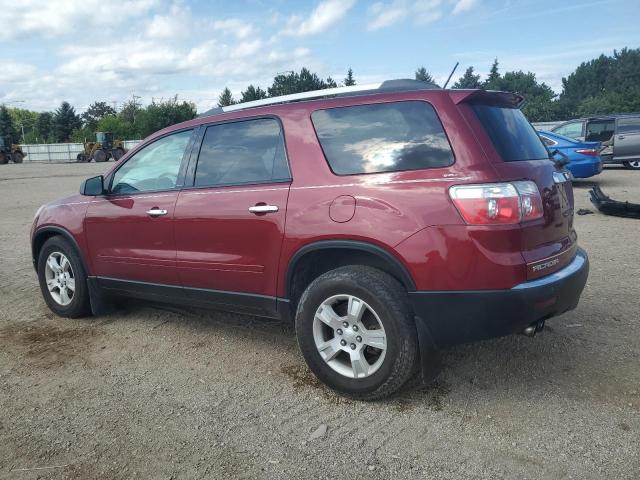 1GKLVLED0AJ211551 - 2010 GMC ACADIA SLE RED photo 2