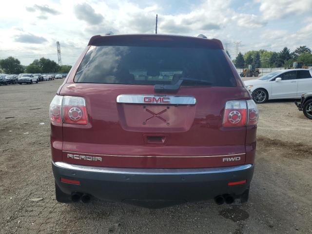 1GKLVLED0AJ211551 - 2010 GMC ACADIA SLE RED photo 6