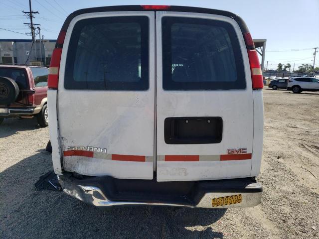 1GTFG15X781164577 - 2008 GMC SAVANA G1500 WHITE photo 6