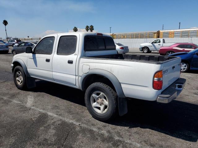 5TEGN92N61Z791200 - 2001 TOYOTA TACOMA DOUBLE CAB PRERUNNER WHITE photo 2