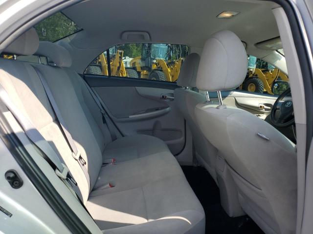 2T1BU4EEXBC573716 - 2011 TOYOTA COROLLA BASE ვერცხლისფერი ფოტო 10