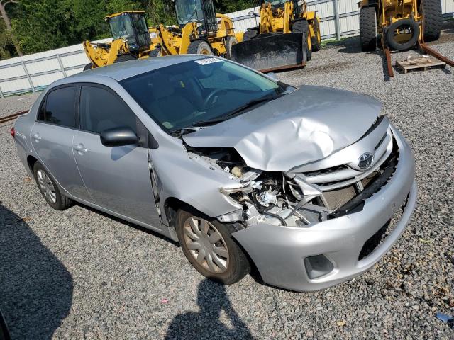 2T1BU4EEXBC573716 - 2011 TOYOTA COROLLA BASE ვერცხლისფერი ფოტო 4