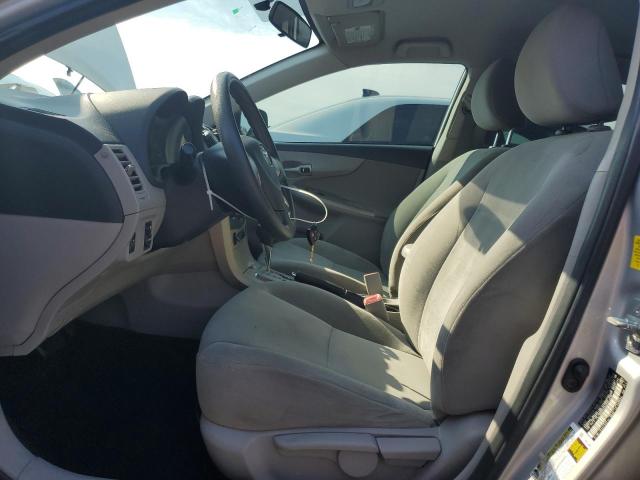 2T1BU4EEXBC573716 - 2011 TOYOTA COROLLA BASE ვერცხლისფერი ფოტო 7