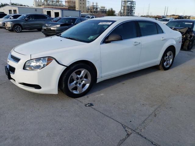 1G1ZA5E03AF253749 - 2010 CHEVROLET MALIBU LS WHITE photo 1