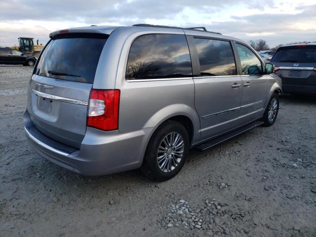 2C4RC1CG4ER180125 - 2014 CHRYSLER TOWN & COU TOURING L GRAY photo 3