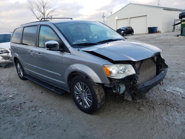 2C4RC1CG4ER180125 - 2014 CHRYSLER TOWN & COU TOURING L GRAY photo 4