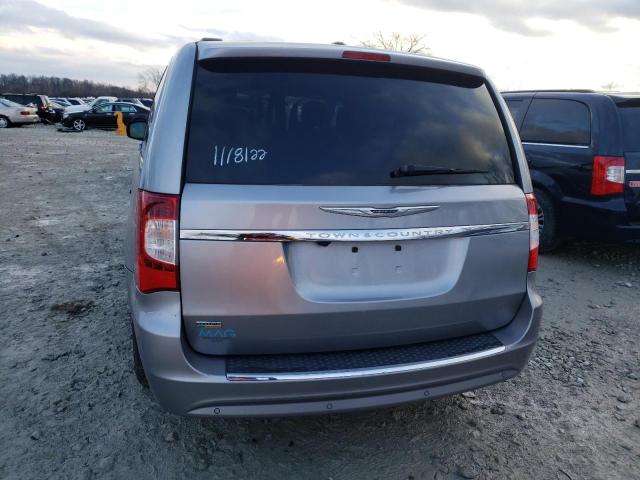 2C4RC1CG4ER180125 - 2014 CHRYSLER TOWN & COU TOURING L GRAY photo 6