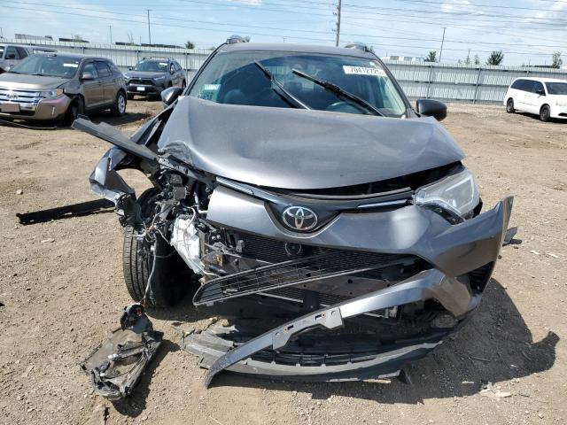 2T3ZFREV1HW366765 - 2017 TOYOTA RAV4 LE GRAY photo 5