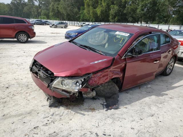 1G4GC5EC2BF297757 - 2011 BUICK LACROSSE CXL RED photo 1