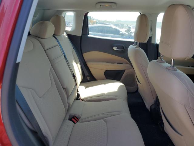 3C4NJDAB1JT146082 - 2018 JEEP COMPASS SPORT წითელი ფოტო 11