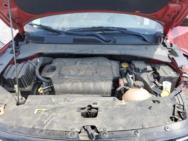 3C4NJDAB1JT146082 - 2018 JEEP COMPASS SPORT წითელი ფოტო 12