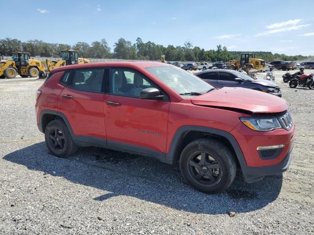 3C4NJDAB1JT146082 - 2018 JEEP COMPASS SPORT წითელი ფოტო 4
