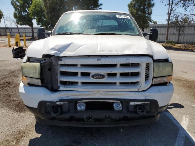 1FTNW20S43EA50117 - 2003 FORD F250 SUPER DUTY WHITE photo 5