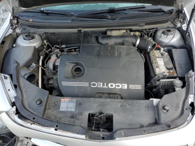 1G1ZC5EUXCF257443 - 2012 CHEVROLET MALIBU 1LT 银色 照片 11