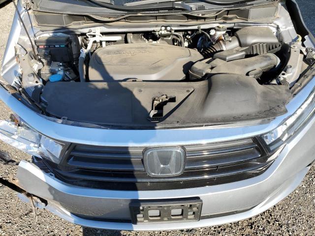 5FNRL6H7XNB055549 - 2022 HONDA ODYSSEY EXL SILVER photo 12