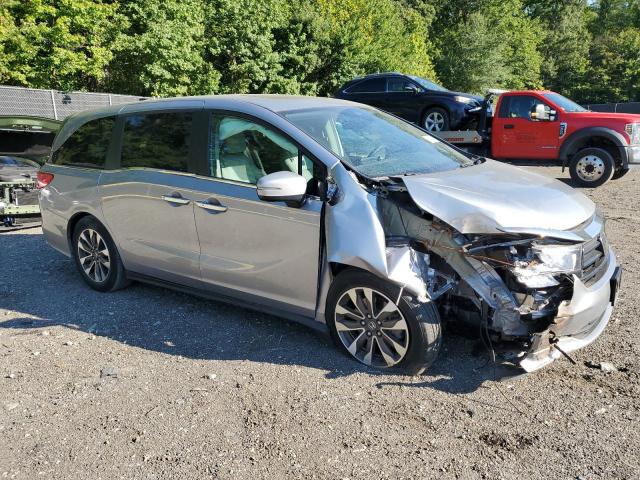 5FNRL6H7XNB055549 - 2022 HONDA ODYSSEY EXL SILVER photo 4
