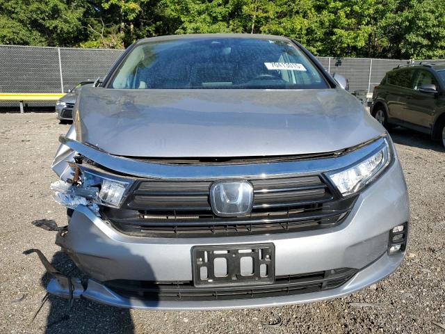 5FNRL6H7XNB055549 - 2022 HONDA ODYSSEY EXL SILVER photo 5
