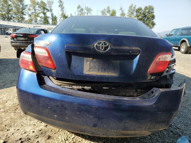 JTNBE46K173072615 - 2007 TOYOTA CAMRY CE BLUE photo 6