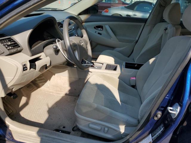 JTNBE46K173072615 - 2007 TOYOTA CAMRY CE BLUE photo 7
