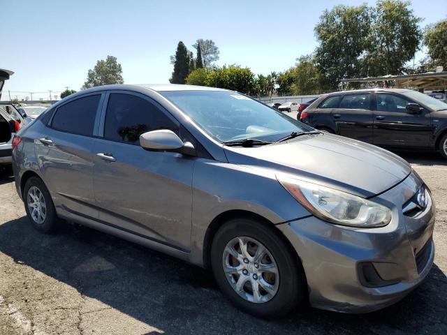 KMHCT4AE4DU480771 - 2013 HYUNDAI ACCENT GLS 灰色 照片 4