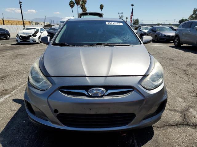 KMHCT4AE4DU480771 - 2013 HYUNDAI ACCENT GLS 灰色 照片 5