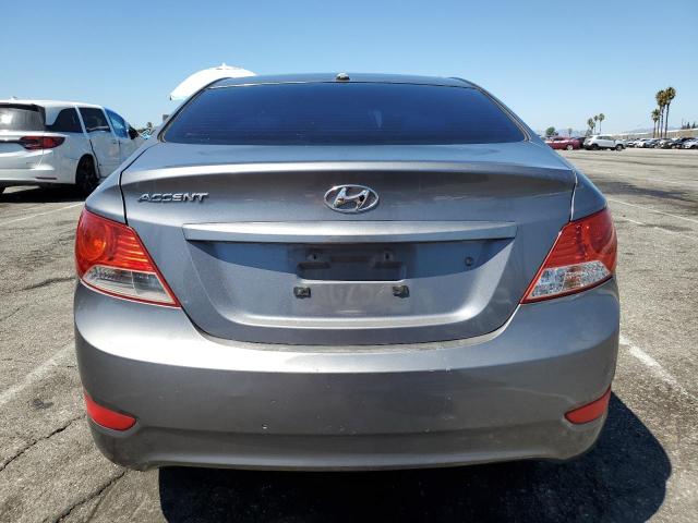 KMHCT4AE4DU480771 - 2013 HYUNDAI ACCENT GLS 灰色 照片 6
