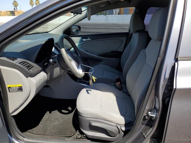 KMHCT4AE4DU480771 - 2013 HYUNDAI ACCENT GLS 灰色 照片 7