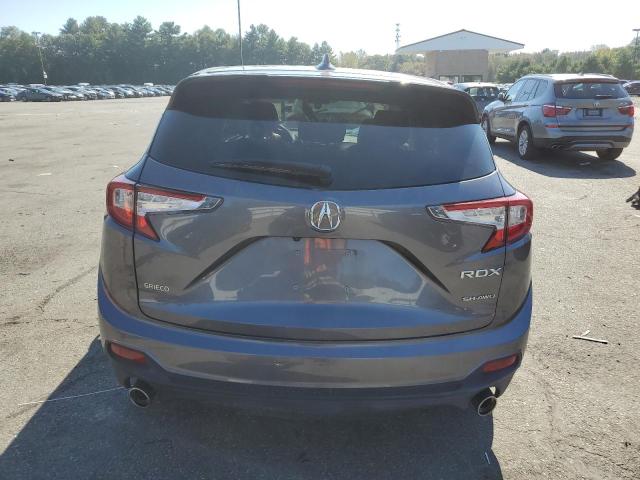 5J8TC2H35KL041211 - 2019 ACURA RDX GRAY photo 6