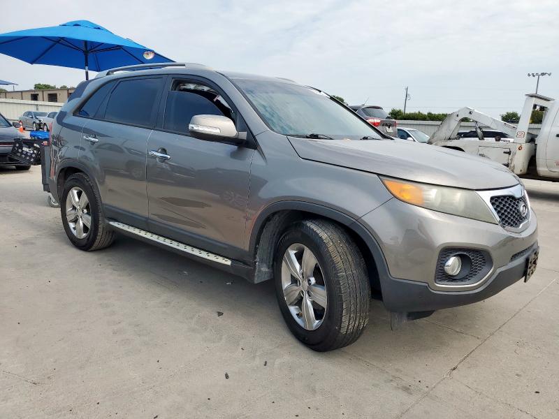 5XYKU4A64CG227598 - 2012 KIA SORENTO EX 棕色 照片 4