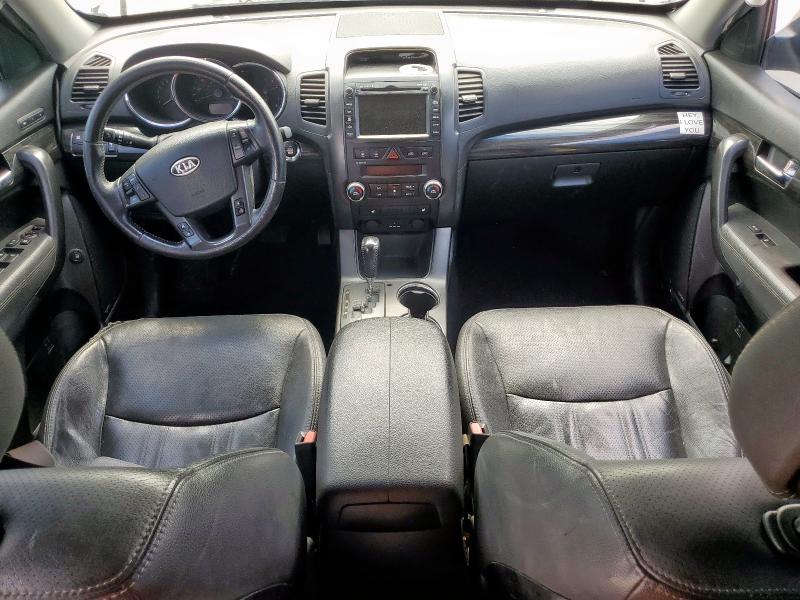 5XYKU4A64CG227598 - 2012 KIA SORENTO EX 棕色 照片 8