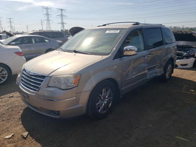 2A8HR64X68R691399 - 2008 CHRYSLER TOWN & COU LIMITED BEIGE photo 1