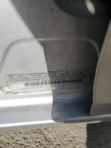 3VWRX7AJ1AM062053 - 2010 VOLKSWAGEN JETTA SE SILVER photo 12