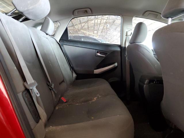JTDKN3DU6D0349162 - 2013 TOYOTA PRIUS 红色 照片 10