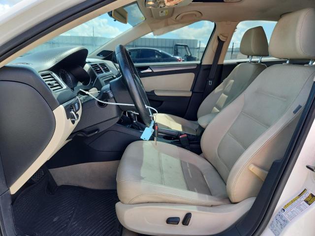 3VWLL7AJXEM382544 - 2014 VOLKSWAGEN JETTA TDI WHITE photo 7