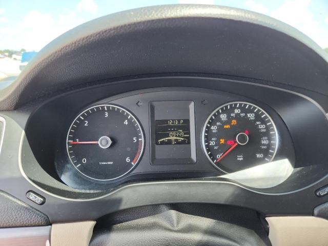 3VWLL7AJXEM382544 - 2014 VOLKSWAGEN JETTA TDI WHITE photo 9