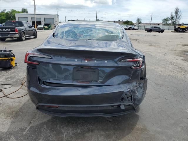 5YJ3E1EA9RF765096 - 2024 TESLA MODEL 3 Gris foto 6