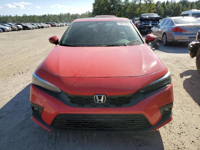 19XFL1H89NE010008 - 2022 HONDA CIVIC SPORT TOURING RED photo 5