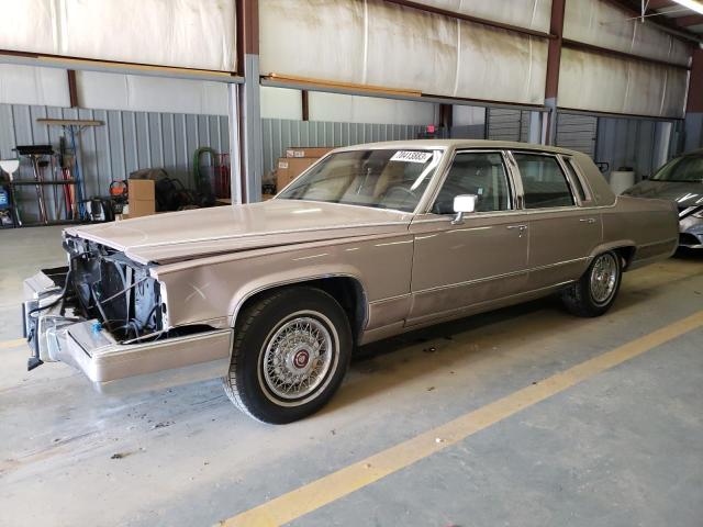 1G6DW5475LR724676 - 1990 CADILLAC BROUGHAM TAN photo 1