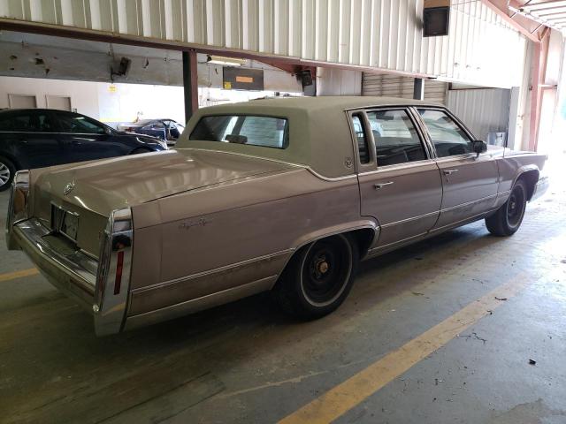 1G6DW5475LR724676 - 1990 CADILLAC BROUGHAM TAN photo 3