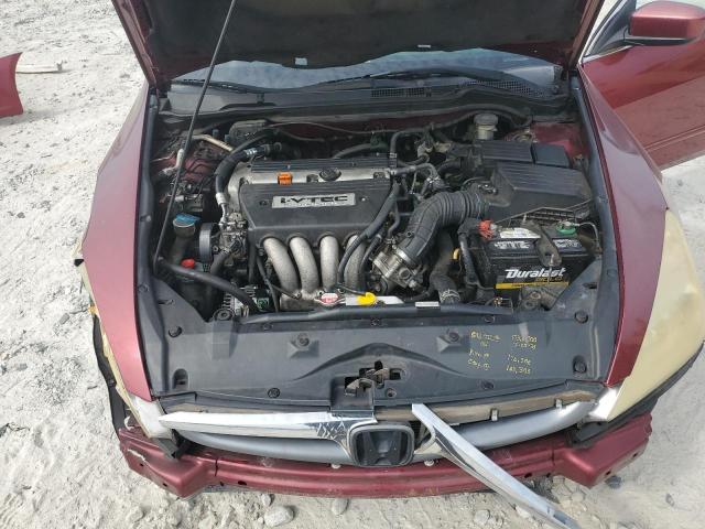 1HGCM567X6A046099 - 2006 HONDA ACCORD EX MAROON photo 11