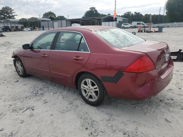 1HGCM567X6A046099 - 2006 HONDA ACCORD EX MAROON photo 2