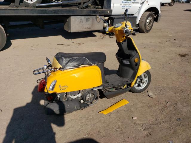 RFVJFJ104J1001029 - 2018 GENUINE SCOOTER CO. BUDDY KICK YELLOW photo 3