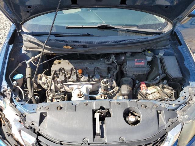 2HGFB2E54DH516448 - 2013 HONDA CIVIC LX BLUE photo 11