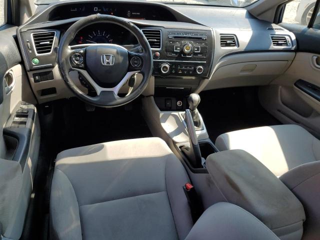 2HGFB2E54DH516448 - 2013 HONDA CIVIC LX BLUE photo 8