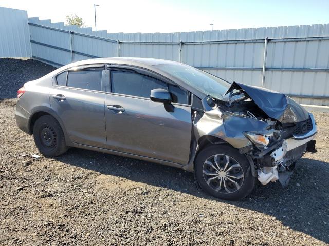 2HGFB2F5XDH594666 - 2013 HONDA CIVIC LX 灰色 照片 4