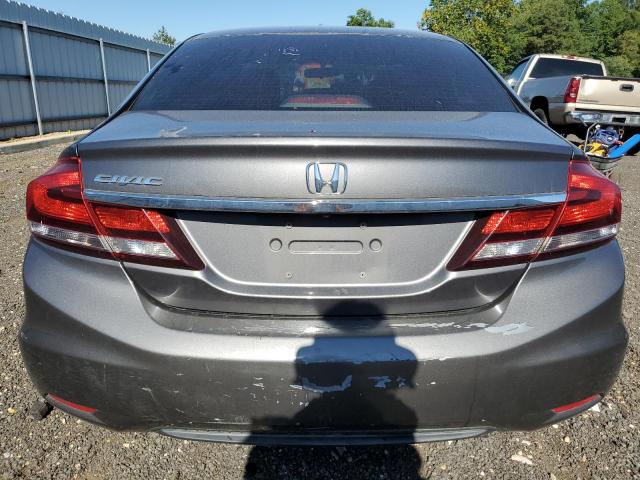 2HGFB2F5XDH594666 - 2013 HONDA CIVIC LX 灰色 照片 6