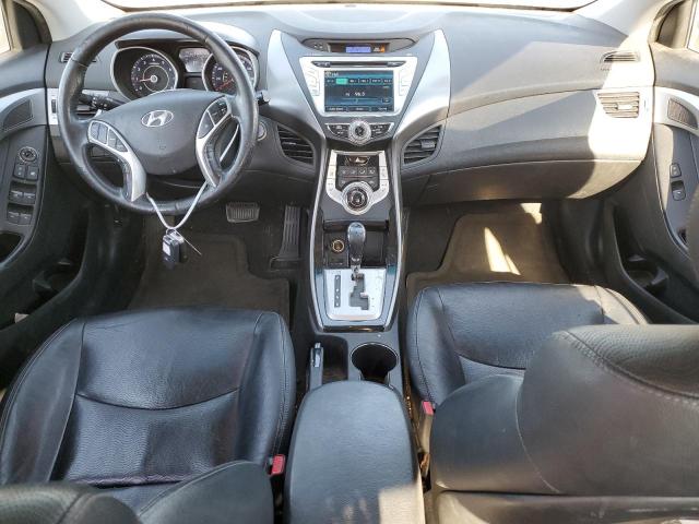 KMHDH4AE3CU464601 - 2012 HYUNDAI ELANTRA GLS SILVER photo 8