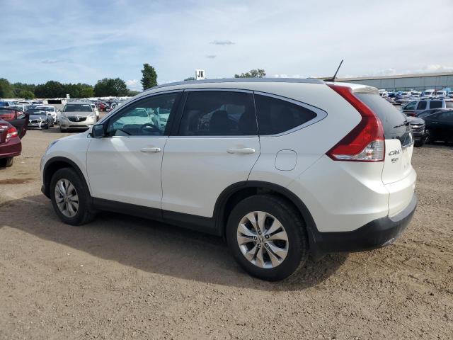 5J6RM4H71EL112889 - 2014 HONDA CR-V EXL WHITE photo 2